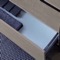 Modern Console Vanity with Grey Oak Cabinet, 35